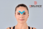 Кинезио тейп для лица BBTape 2,5см x 10 м шелк голубой (FACE PACK ICE)