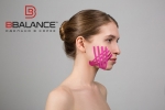 Кинезио тейп для лица BBTape 5см x 5 м шелк розовый (FACE PACK ICE)