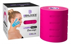 Перфорированный тейп для лица BB LYMPH FACE™ 7,5 см × 5 м розовый