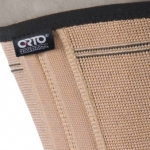 Бандаж на коленный сустав с двумя парами ребер жесткости (NANO BAMBOO CHARCOAL + FLEXTRA) Orto Professional BCK 270