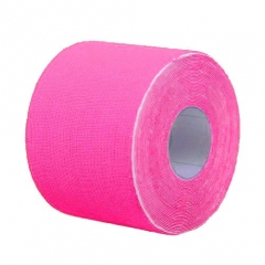 Кинезио тейп BBTape™ ICE 5см x 5м розовый (искусственный шёлк)