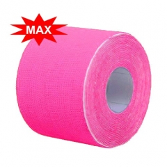 Кинезио тейп BBTape™ ICE MAX 5см x 5м розовый (искусственный шёлк)