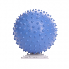 Мяч гимнастический игольчатый (диаметр 20 см) (оранжевый цвет) М-120
