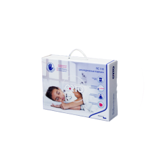 Подушка для сна из материала с эффектом памяти формы, валики 6 и 8 см (детская) ПС110 ORTO